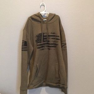 Army Green Grunt Style Hoodie